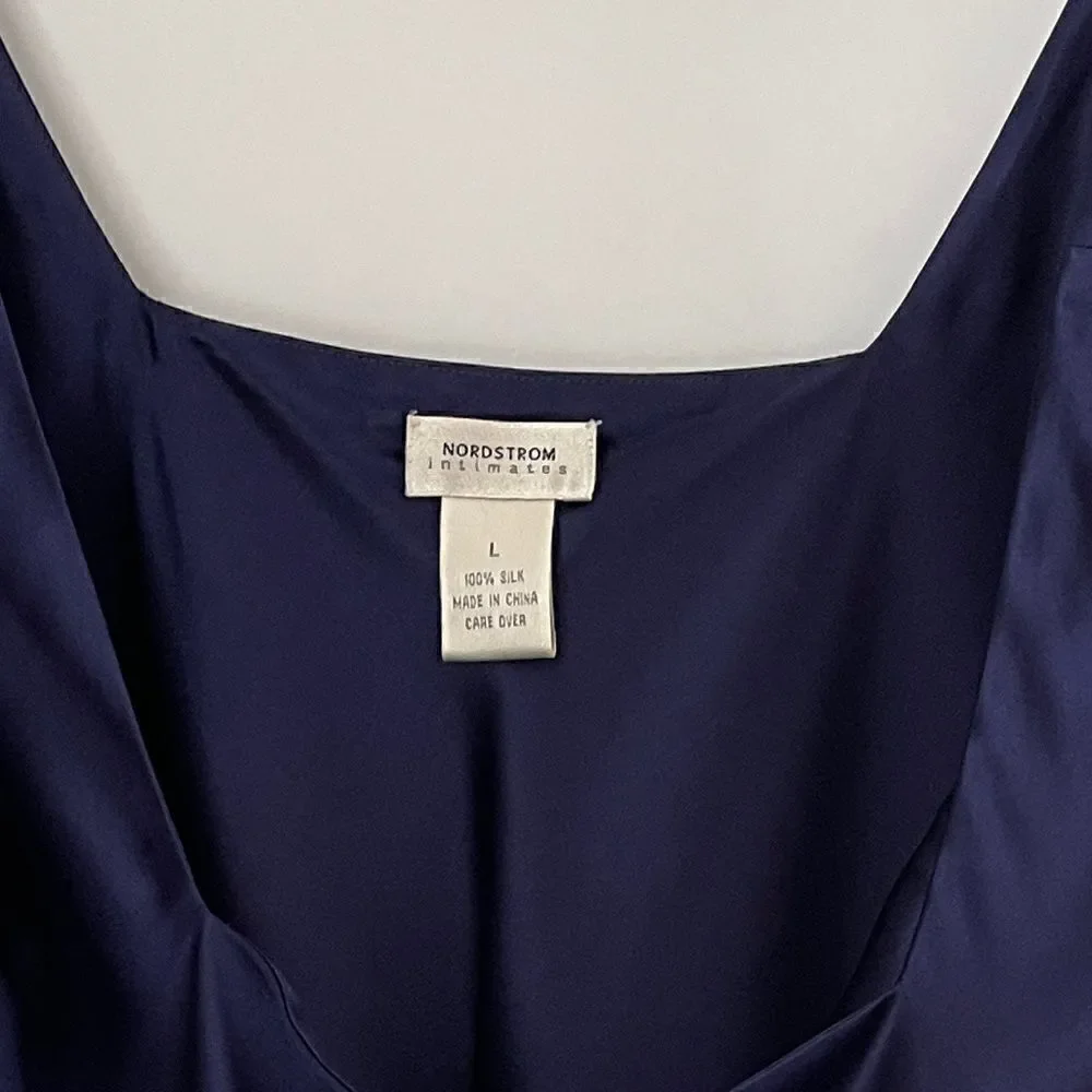 Nordstrom Intimates Vintage Silk Tank Top Size L - Picture 4 of 6